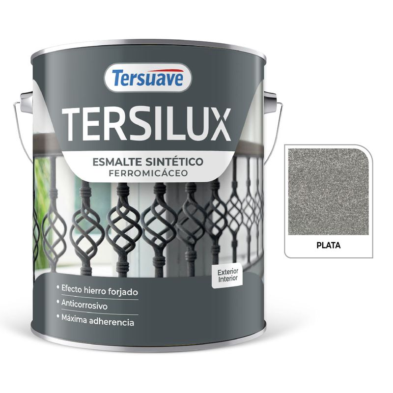 Tersilux-Esmalte-Sintetico-Ferromicaceo-Mate-Plata-4lts