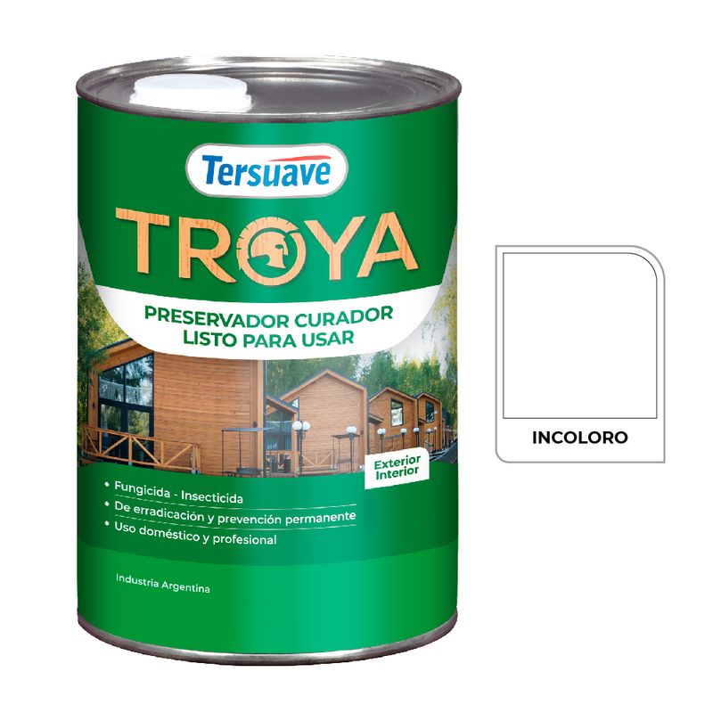 TROYA PRESERVADOR CURADOR INCOLORO 4L