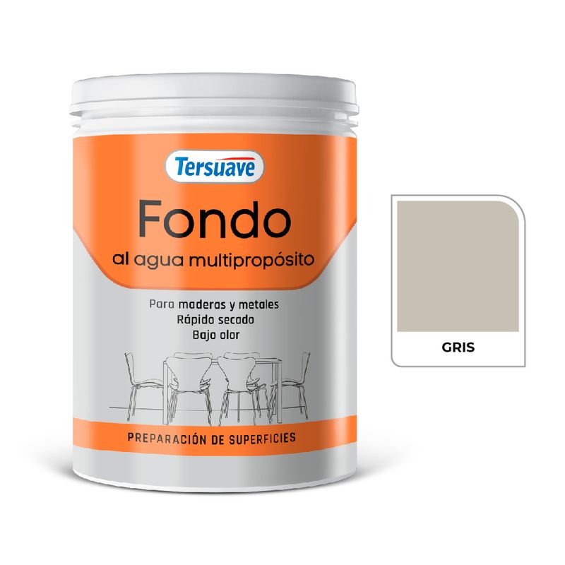 FONDO AL AGUA MULTIPROP GRIS 1L